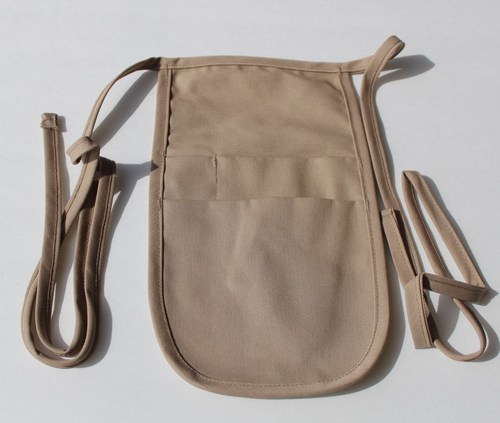 Money Pouch Aprons in Khaki